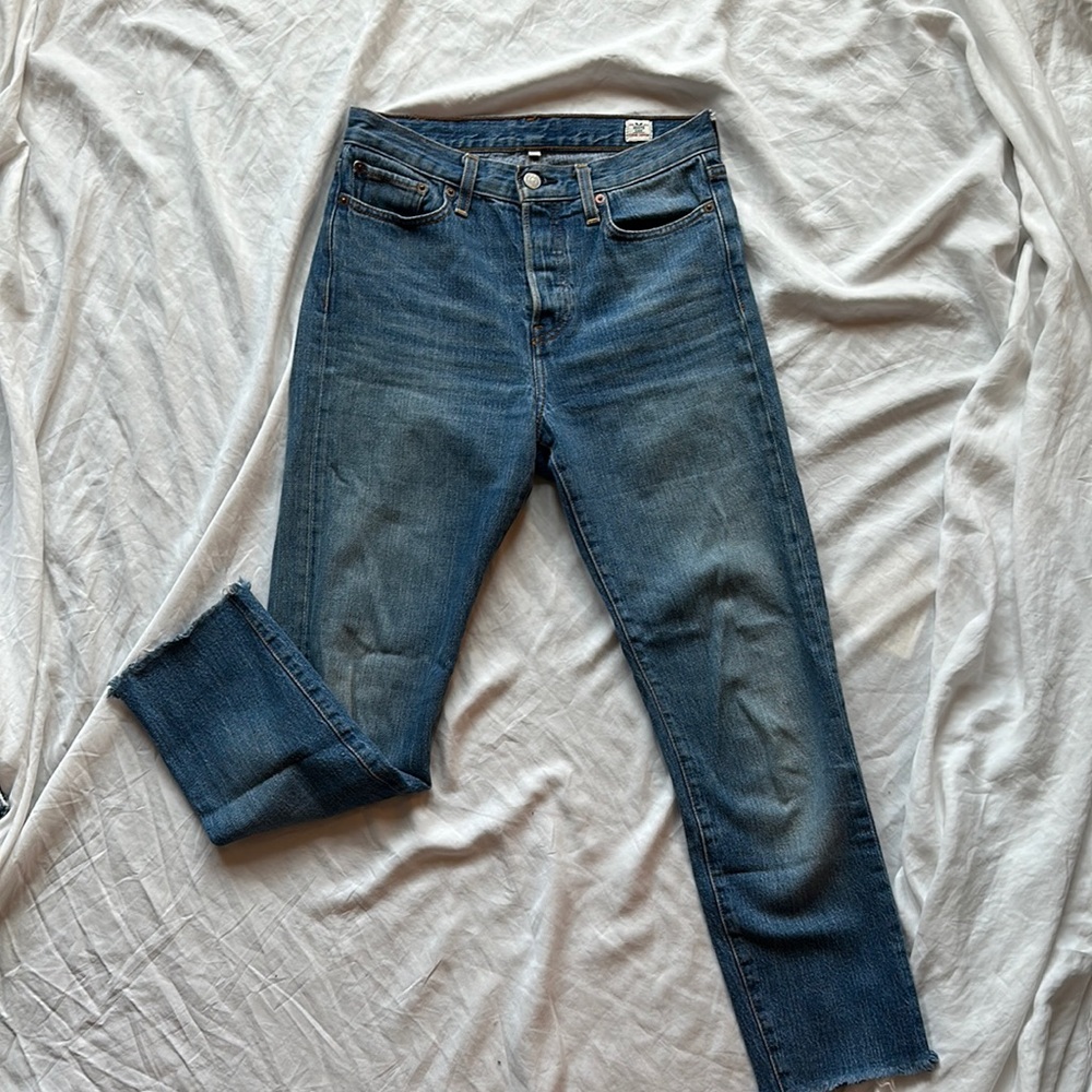 Levi’s high waisted vintage jeans